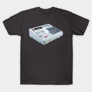 Pixelart MPC 2000 Beat-Maker Tribute Design T-Shirt